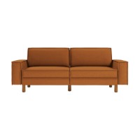 Canapea Atelier Del Sofa Sparrow 3 Caramel Walnut imaginea #2 — magazin online Desire.md