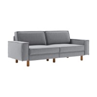 Canapea Atelier Del Sofa Sparrow 3 Fog Grey Walnut imaginea #1 — magazin online Desire.md