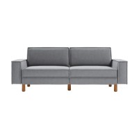 Canapea Atelier Del Sofa Sparrow 3 Fog Grey Walnut imaginea #2 — magazin online Desire.md