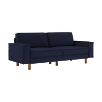 Canapea Atelier Del Sofa Sparrow 3 Night Blue Walnut imaginea #1 — magazin online Desire.md