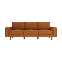Canapea Atelier Del Sofa Sparrow Extra 3 Caramel Walnut imaginea #2 — magazin online Desire.md