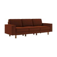 Canapea Atelier Del Sofa Sparrow Extra 3 Tile Red Walnut imaginea #1 — magazin online Desire.md