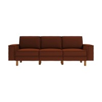 Canapea Atelier Del Sofa Sparrow Extra 3 Tile Red Walnut imaginea #2 — magazin online Desire.md