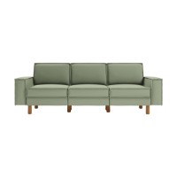 Canapea Atelier Del Sofa Sparrow Extra 3 Sea Green Walnut imaginea #2 — magazin online Desire.md