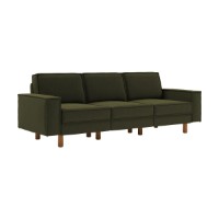 Canapea Atelier Del Sofa Sparrow Extra 3 Oil Green Walnut