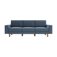 Canapea Atelier Del Sofa Sparrow Extra 3 Ocean Blue Walnut imaginea #2 — magazin online Desire.md