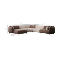 Canapea de colț Atelier Del Sofa Pavia Corner 6 imaginea #18 — magazin online Desire.md