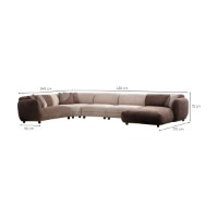 Canapea de colț Atelier Del Sofa Pavia Corner 7 imaginea #15 — magazin online Desire.md