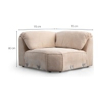 Canapea de colț Atelier Del Sofa Flamingo Corner 1 imaginea #15 — magazin online Desire.md
