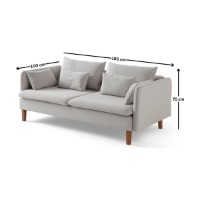Диван Atelier Del Sofa Flexy Cream фото №9 — интернет-магазин Desire.md
