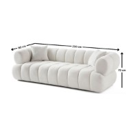 Диван Atelier Del Sofa Petra White фото №13 — интернет-магазин Desire.md