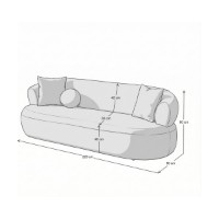 Canapea Atelier Del Sofa Roma Dark Grey imaginea #10 — magazin online Desire.md