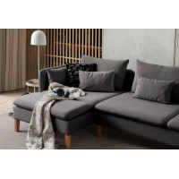 Canapea de colț Atelier Del Sofa Flexy Relax Anthracite imaginea #4 — magazin online Desire.md