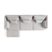 Canapea de colț Atelier Del Sofa Flexy Relax Cream imaginea #12 — magazin online Desire.md