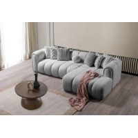Canapea de colț Atelier Del Sofa N-Line Right Grey