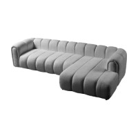 Canapea de colț Atelier Del Sofa N-Line Right Grey imaginea #5 — magazin online Desire.md