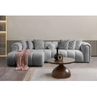 Canapea de colț Atelier Del Sofa N-Line Left Grey imaginea #2 — magazin online Desire.md