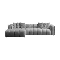 Canapea de colț Atelier Del Sofa N-Line Left Grey imaginea #4 — magazin online Desire.md