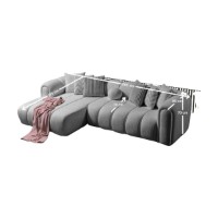 Canapea de colț Atelier Del Sofa N-Line Left Grey imaginea #10 — magazin online Desire.md