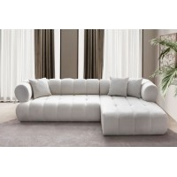 Canapea de colț Atelier Del Sofa Petra Right White imaginea #2 — magazin online Desire.md