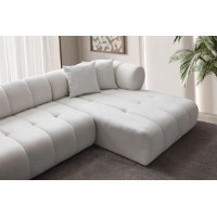 Canapea de colț Atelier Del Sofa Petra Right White imaginea #4 — magazin online Desire.md