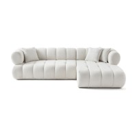 Canapea de colț Atelier Del Sofa Petra Right White imaginea #9 — magazin online Desire.md