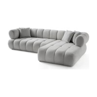 Canapea de colț Atelier Del Sofa Petra Right Grey imaginea #6 — magazin online Desire.md