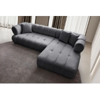 Canapea de colț Atelier Del Sofa Petra Right Dark Grey imaginea #4 — magazin online Desire.md