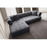 Canapea de colț Atelier Del Sofa Petra Left Dark Grey imaginea #4 — magazin online Desire.md