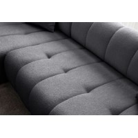 Canapea de colț Atelier Del Sofa Petra Left Dark Grey imaginea #5 — magazin online Desire.md