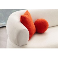 Canapea de colț Atelier Del Sofa Roma Right White imaginea #4 — magazin online Desire.md