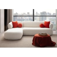 Canapea de colț Atelier Del Sofa Roma Left White imaginea #2 — magazin online Desire.md