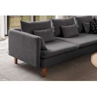 Canapea de colț Atelier Del Sofa Flexy L Anthracite imaginea #4 — magazin online Desire.md