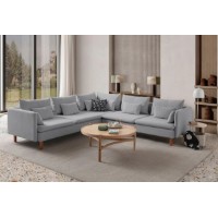 Canapea de colț Atelier Del Sofa Flexy L Grey imaginea #2 — magazin online Desire.md