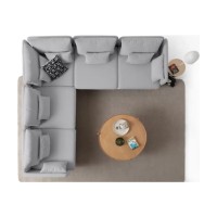 Canapea de colț Atelier Del Sofa Flexy L Grey imaginea #6 — magazin online Desire.md