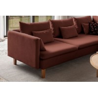 Canapea de colț Atelier Del Sofa Flexy L Tile Red imaginea #4 — magazin online Desire.md