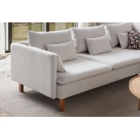 Canapea de colț Atelier Del Sofa Flexy L Cream imaginea #3 — magazin online Desire.md