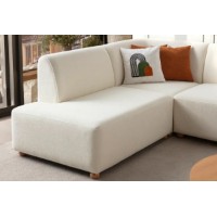 Canapea de colț Atelier Del Sofa S-Loft Left White imaginea #7 — magazin online Desire.md