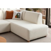 Canapea de colț Atelier Del Sofa S-Loft Right White imaginea #6 — magazin online Desire.md