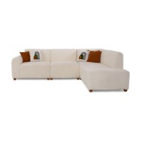 Canapea de colț Atelier Del Sofa S-Loft Right White imaginea #11 — magazin online Desire.md