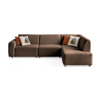Canapea de colț Atelier Del Sofa S-Loft Right Brown imaginea #12 — magazin online Desire.md