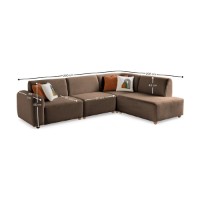 Canapea de colț Atelier Del Sofa S-Loft Right Brown imaginea #13 — magazin online Desire.md