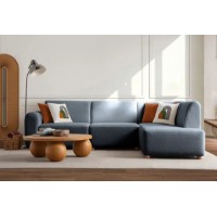 Canapea de colț Atelier Del Sofa S-Loft Right Blue imaginea #3 — magazin online Desire.md