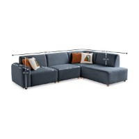 Canapea de colț Atelier Del Sofa S-Loft Right Blue imaginea #13 — magazin online Desire.md