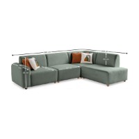 Canapea de colț Atelier Del Sofa S-Loft Right Sea Green imaginea #13 — magazin online Desire.md