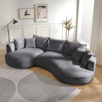 Canapea de colț Atelier Del Sofa Venedik Left Dark Grey imaginea #2 — magazin online Desire.md