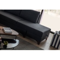 Canapea de colț Atelier Del Sofa Loft Anthracite imaginea #4 — magazin online Desire.md