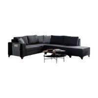 Canapea de colț Atelier Del Sofa Loft Anthracite imaginea #6 — magazin online Desire.md