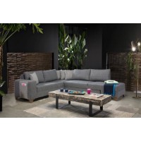 Canapea de colț Atelier Del Sofa Loft Grey
