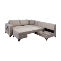 Canapea de colț Atelier Del Sofa Loft Light Brown imaginea #2 — magazin online Desire.md